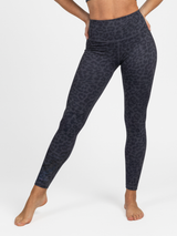 Leggings Leopard Dark Blue