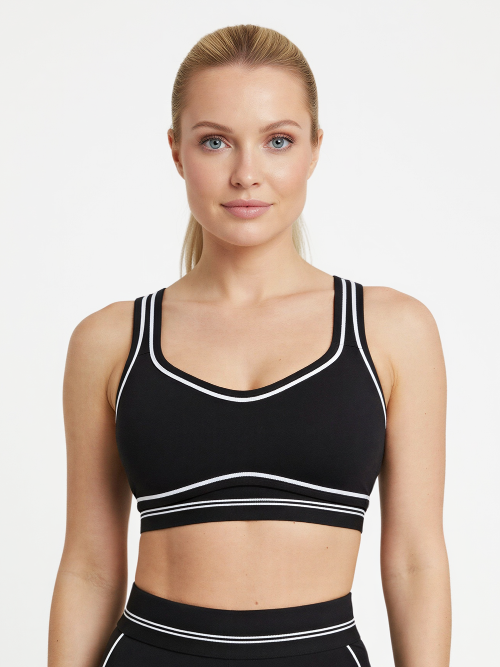 Sports Bra Leopard Navy