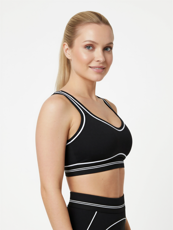 Sports Bra Leopard Navy