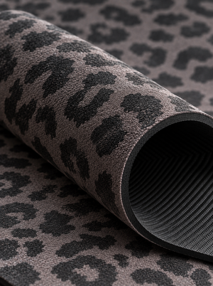 Tapis de yoga Black Leopard Gold 4mm