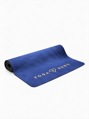 Yogamatte Blue Flower of Life 4mm