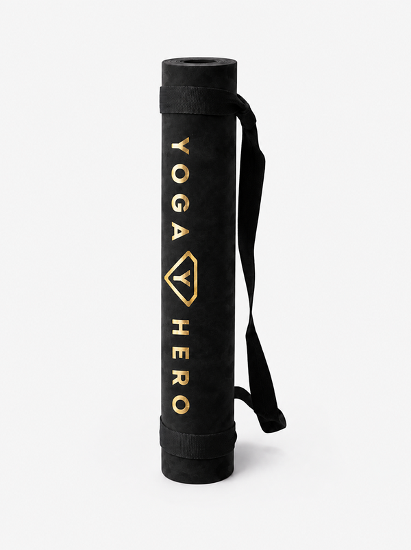 Yogamatte Black Flower of Life 4mm