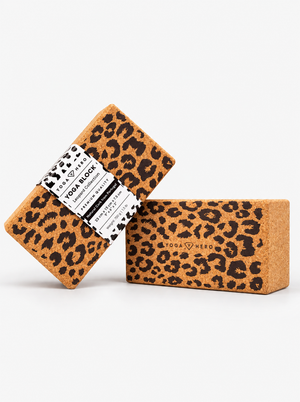Yoga Reise Set Leopard Gold