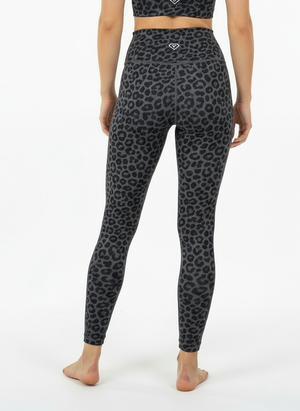 Leggings Léopard Gris