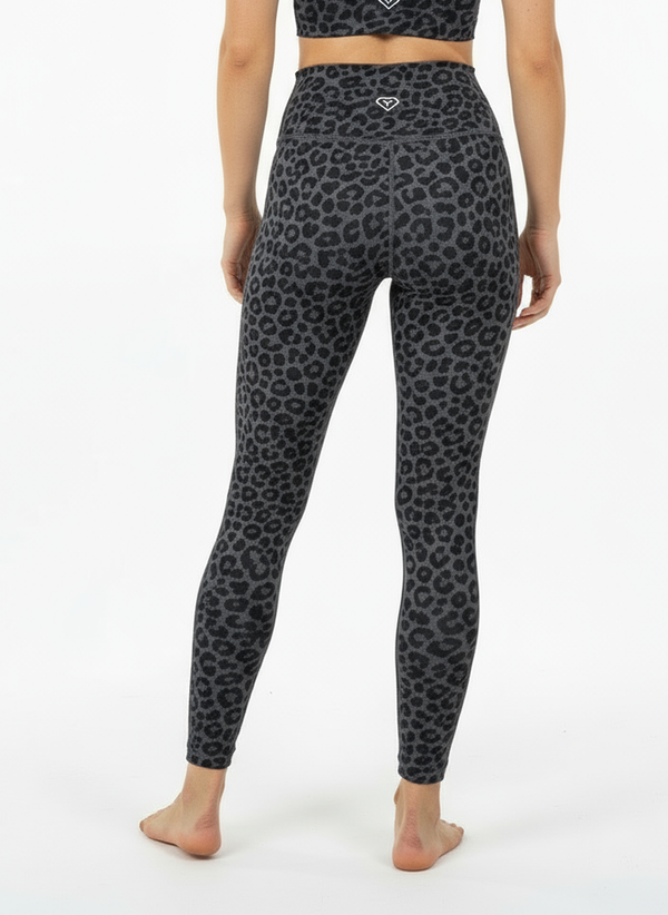 Leggings Léopard Gris