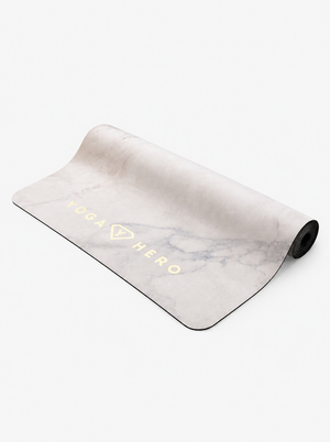 Tapis de yoga White Marble Gold 4mm