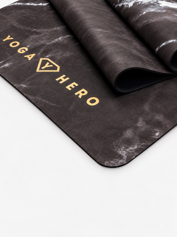 Tapis de yoga Black Marble Gold 4mm