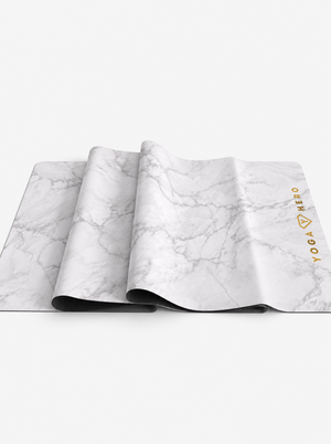 Tapis de voyage White Marble Gold 1mm