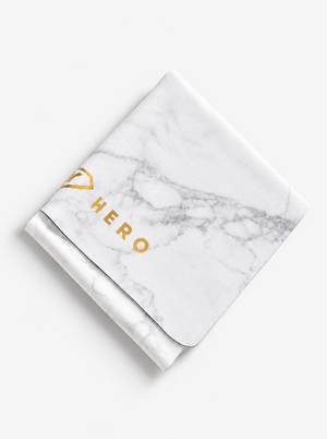 Tapis de voyage White Marble Gold 1mm
