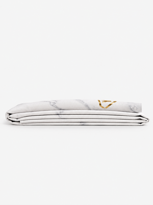 Tapis de voyage White Marble Gold 1mm