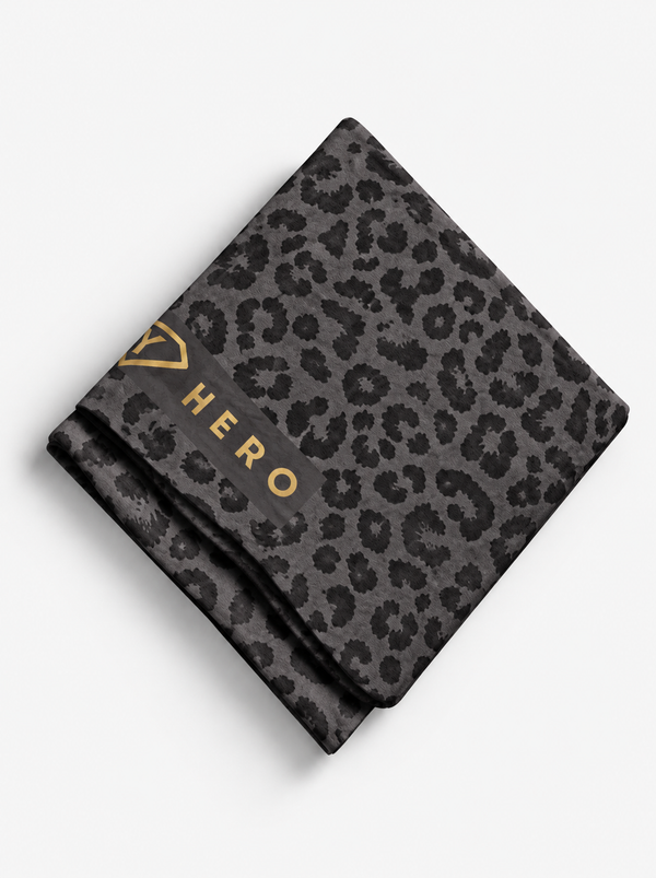 Tapis de voyage Black Leopard Gold 1mm