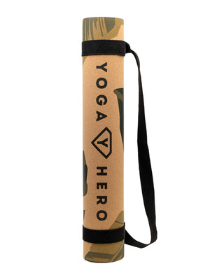 <tc>Tapis de yoga en liège FEUILLES DE BANANES 4mm</tc>