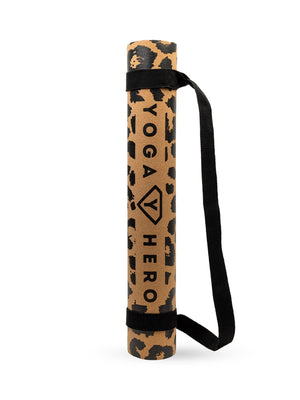 Cork yoga mat Leopard 4mm