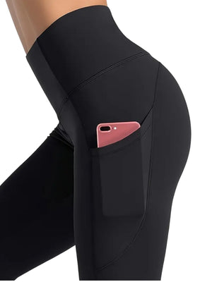 Leggings with pockets SuperSoft™ black
