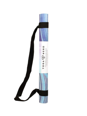 Tapis de yoga de voyage PIERRE BLEUE 1mm