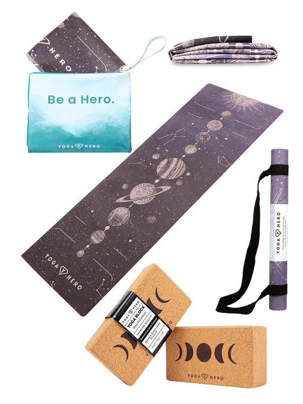 <tc>Set de Voyage MOON (Tapis de Yoga + 2 Briques de Yoga)</tc>