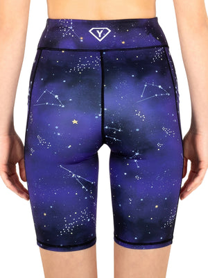 Set biker shorts + sports bra Galaxy