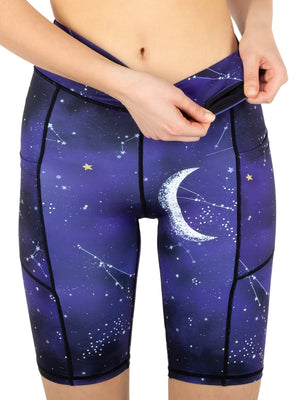 Set biker shorts + sports bra Galaxy