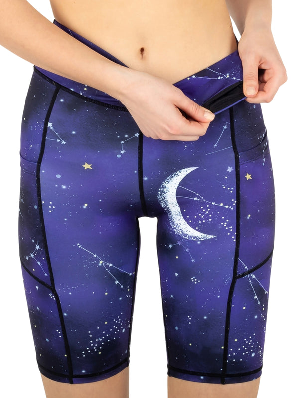 Set biker shorts + sports bra Galaxy