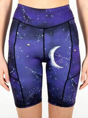 Set biker shorts + sports bra Galaxy