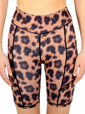 Leopard shorts