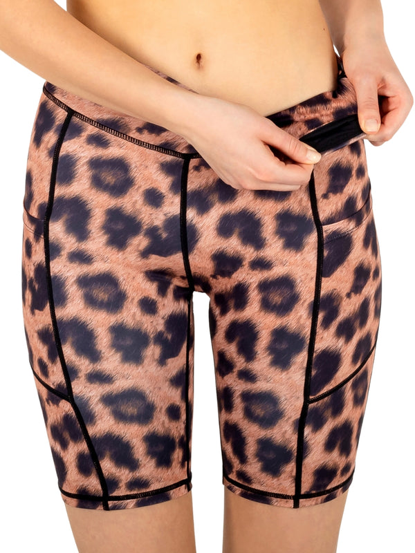 Leopard shorts