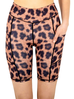 Leopard shorts