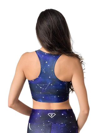 Set biker shorts + sports bra Galaxy