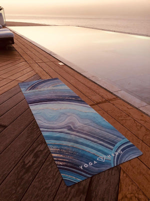 <tc>Tapis de Yoga PIERRE BLEUE 3.5mm</tc>