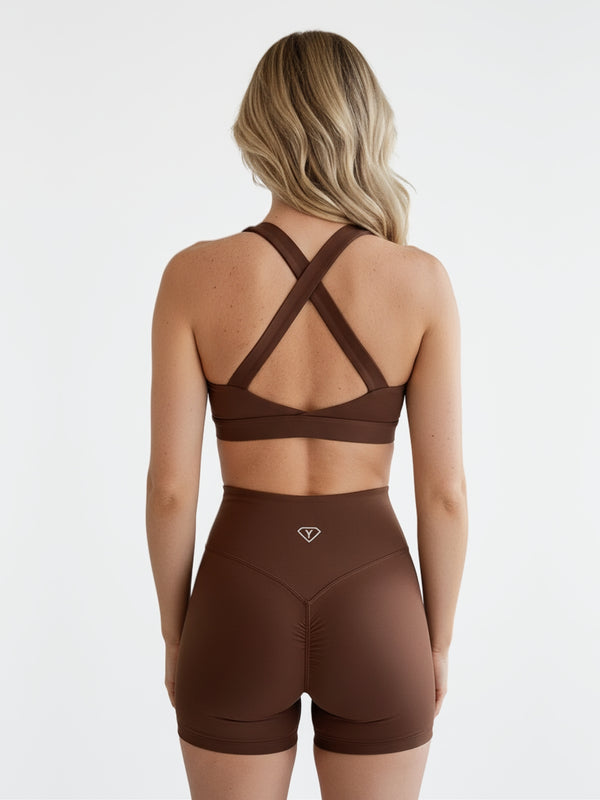 Shorts Chocolate Braun