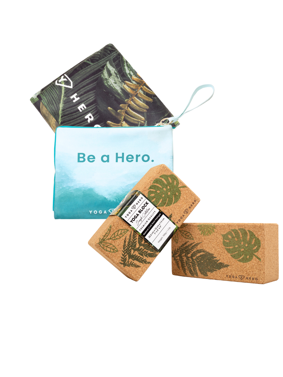 Yoga Travel Set Leaves