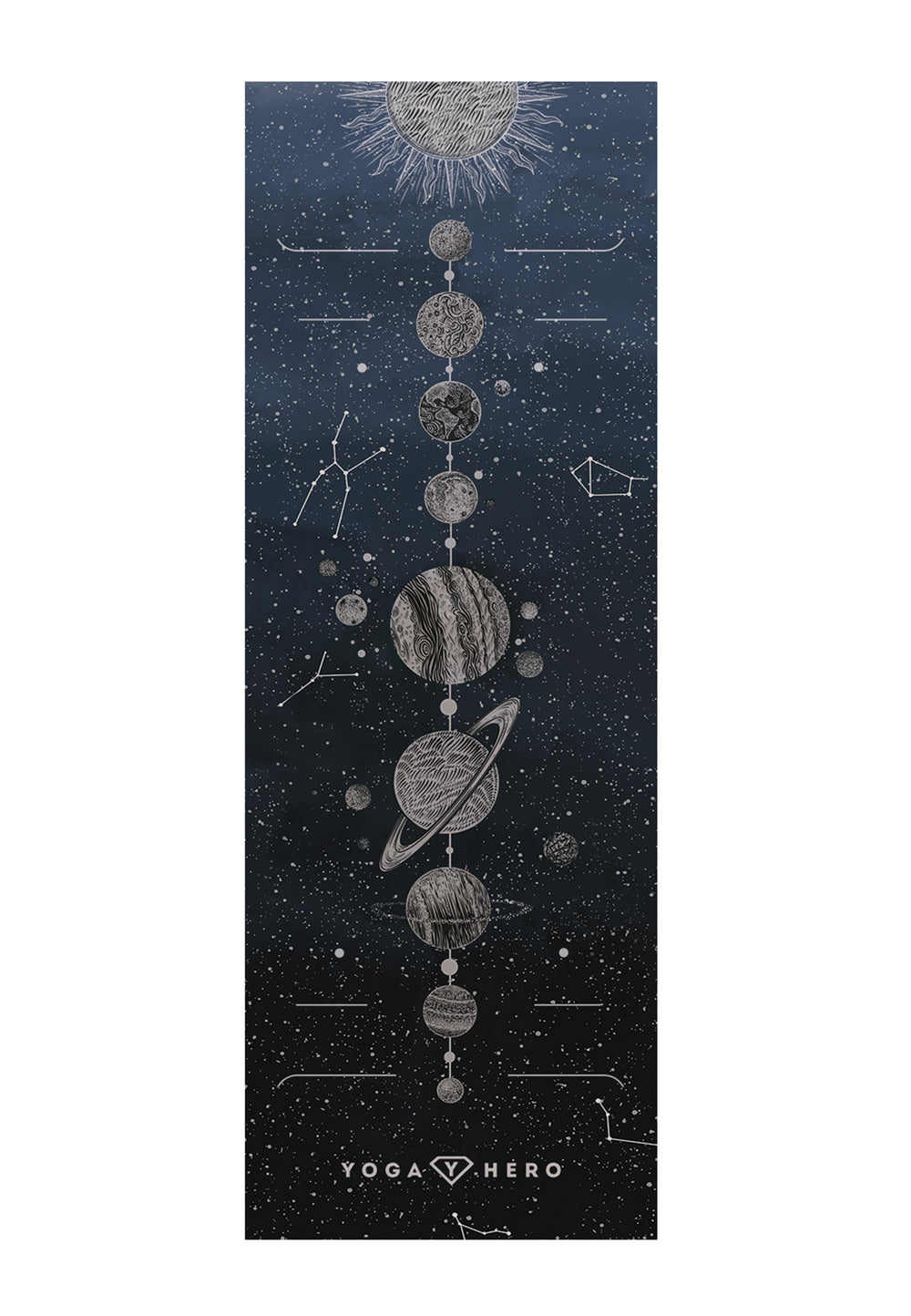 <tc>Tapis de yoga de voyage ALIGNEMENT ESPACE 2mm (avec son sac de protection)</tc>