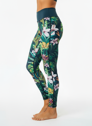 Ensemble leggings + soutien-gorge de sport Jungle